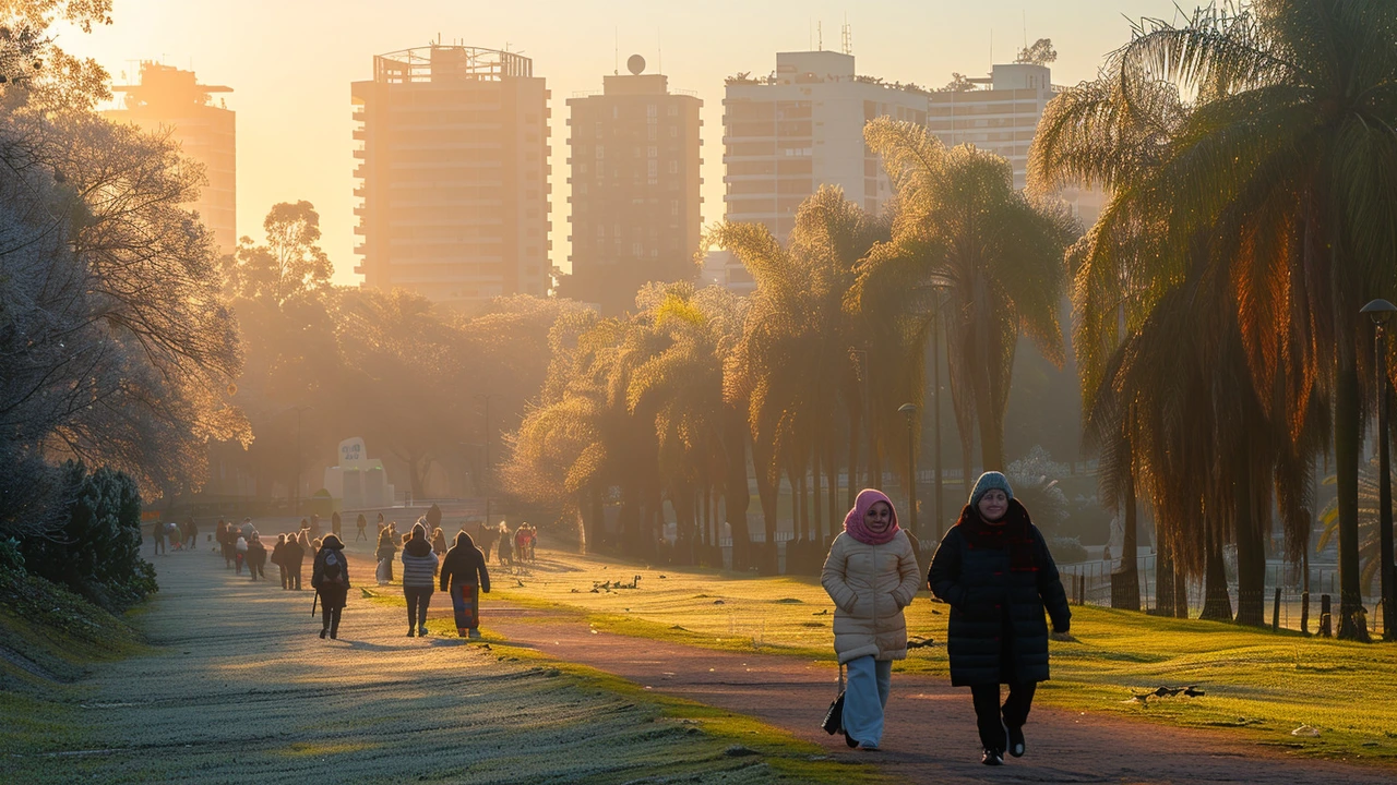 Curitiba e Região Metropolitana Enfrentam a Madrugada Mais Fria do Ano