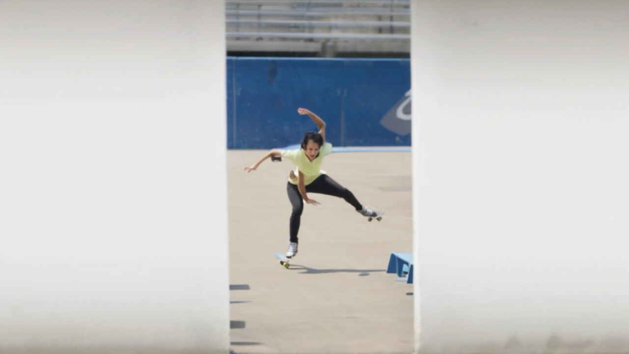 Pamela Rosa Compete Lesionada e é Eliminada da Final do Skate Feminino em Paris 2024