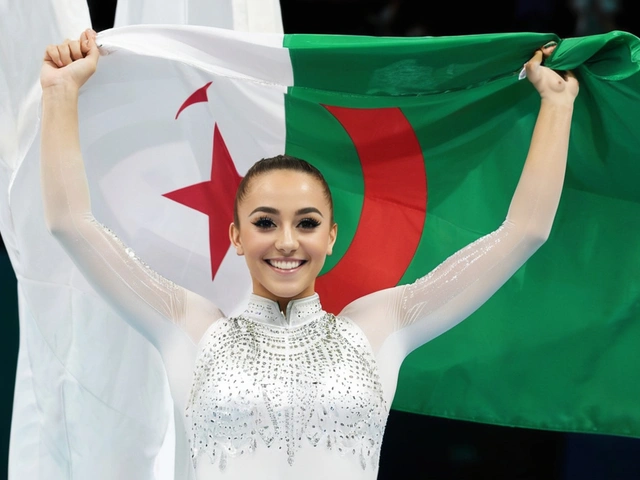 Kaylia Nemour Faz História nos Jogos de Paris com Ouro no Triplo Salto