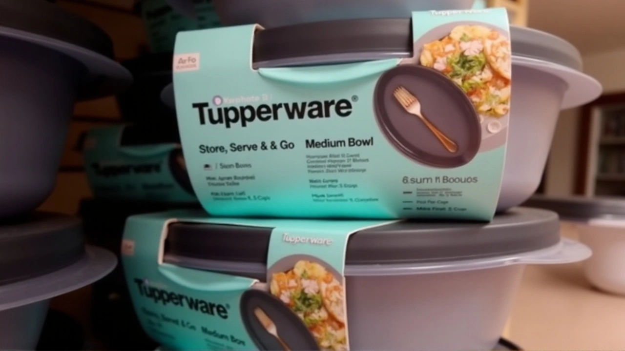 Tupperware Prepara Pedido de Falência e Ações Despencam Mais de 50%