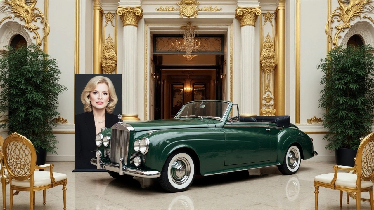 Leilão: Rolls‑Royce verde de Elizabeth Taylor vende por US$520 mil em Nova Iorque