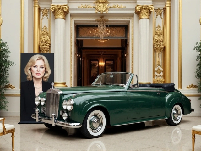 Leilão: Rolls‑Royce verde de Elizabeth Taylor vende por US$520 mil em Nova Iorque