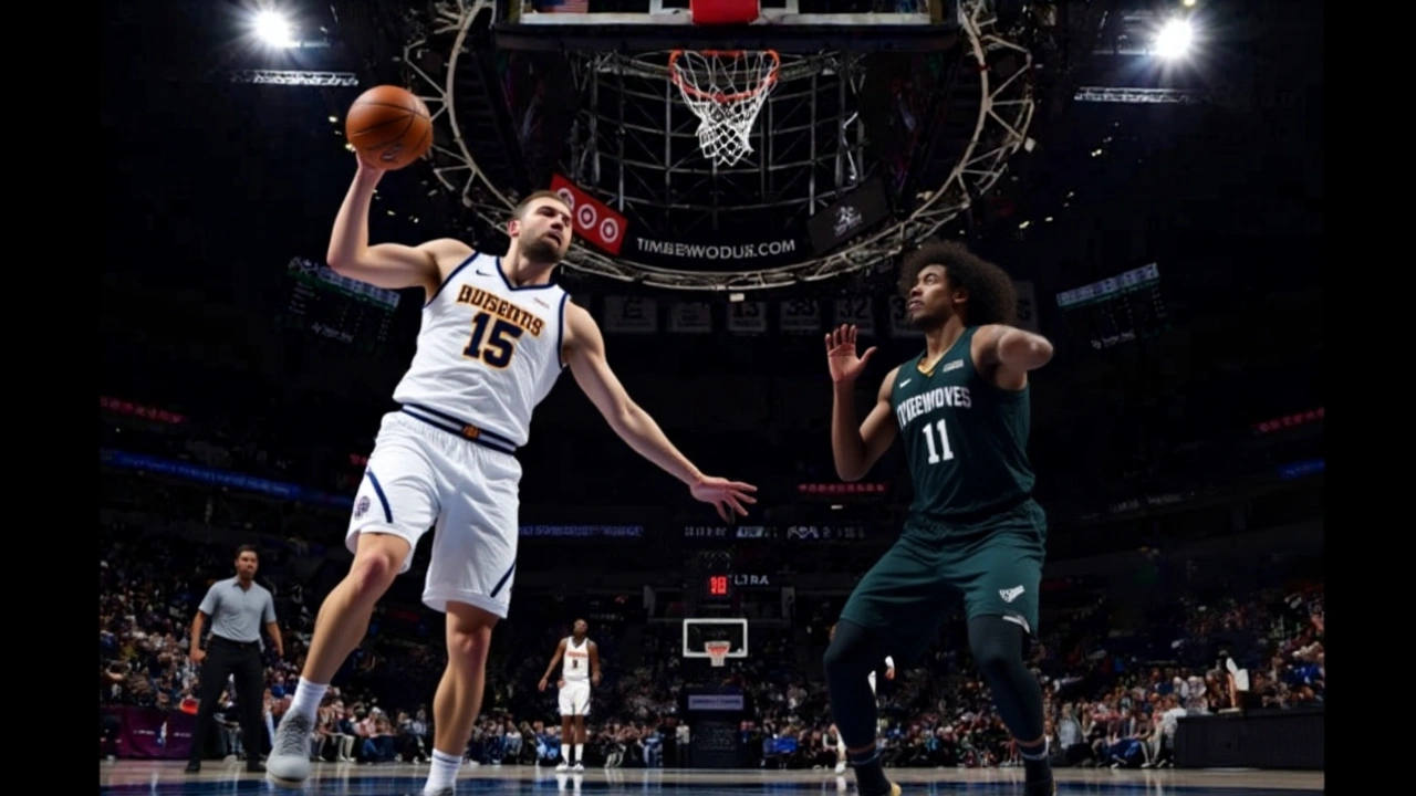Jokic com triplo-duplo leva Nuggets a sétima vitória seguida sobre Timberwolves